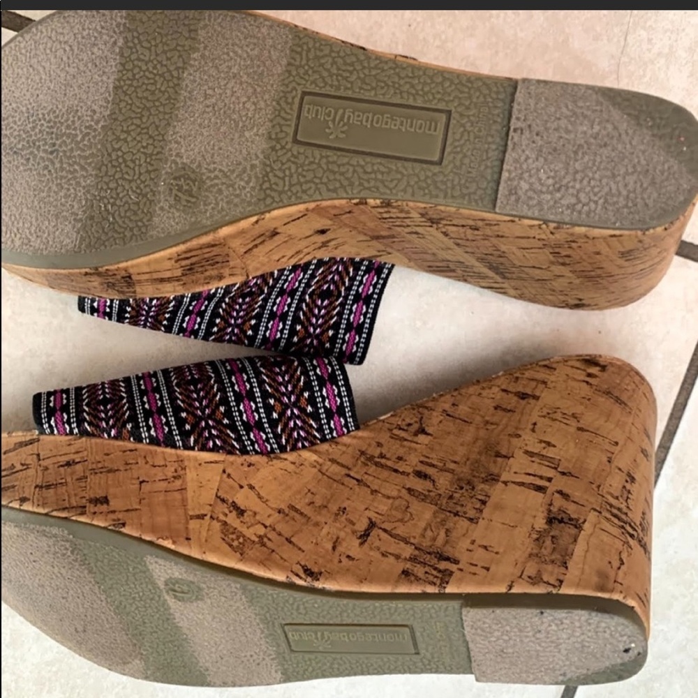 Montego Bay Club Cork Wedge Heel